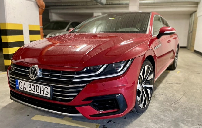 Volkswagen Arteon cena 112500 przebieg: 75000, rok produkcji 2017 z Gdynia małe 232